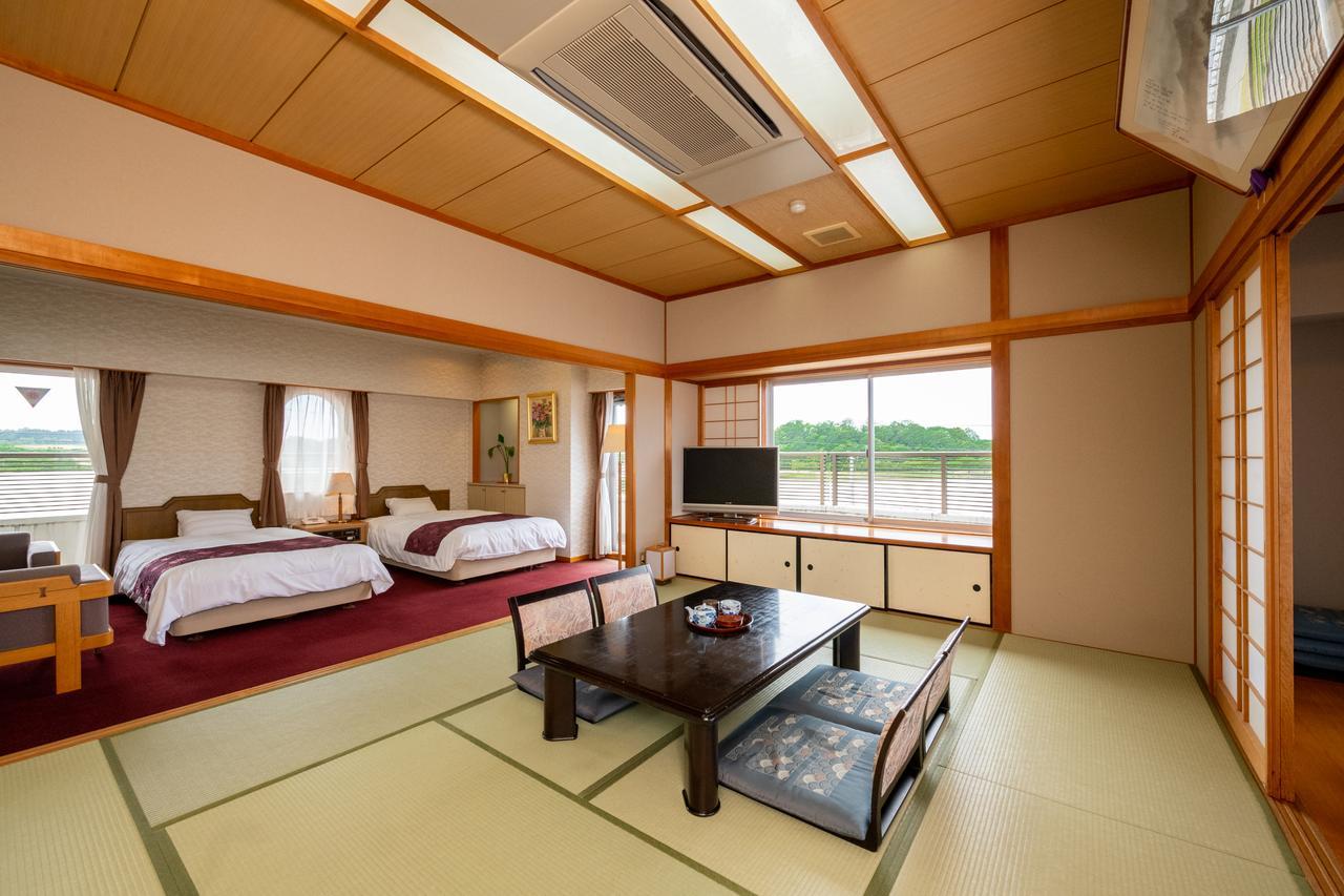 あわら北潟温泉　湖畔荘　Hanaゆらり あわら市 エクステリア 写真